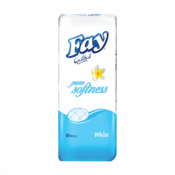 Fay Toilet Tissue White 10 Pack