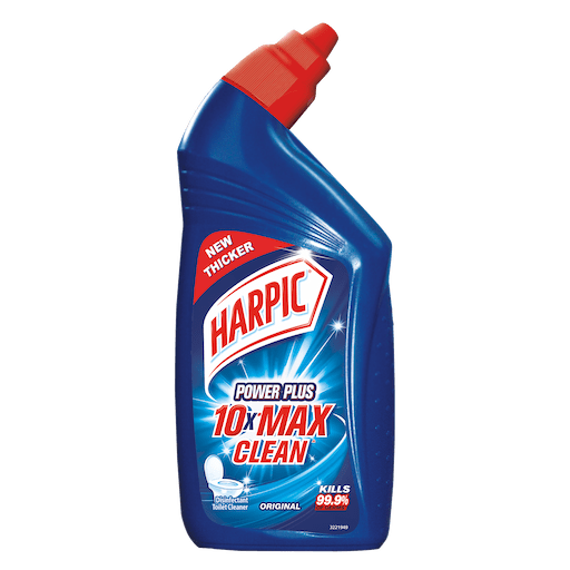 Harpic Power Plus Toilet Cleaner Original 500ml | Kills Germs & Removes Tough Stains