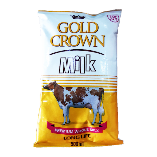KCC Gold Crown UHT Long Life Milk 500ml