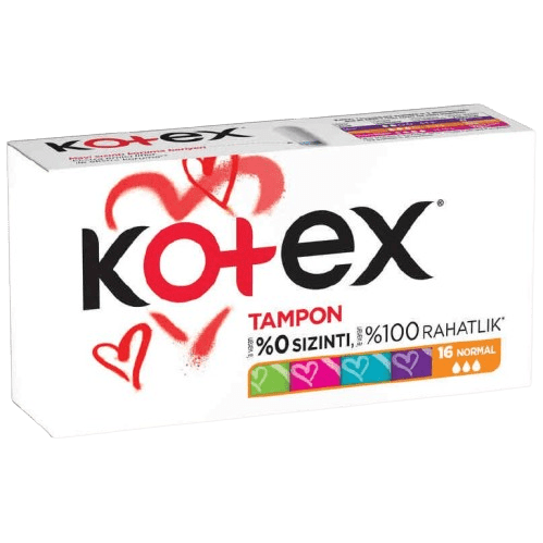 Kotex Tampons Regular (Normal) 16's