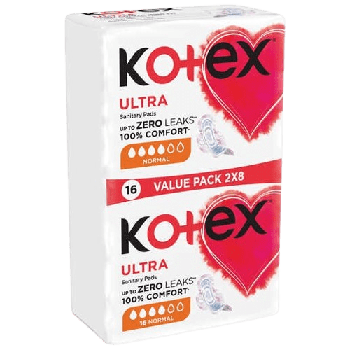 Kotex Ultra Normal Duos 16's