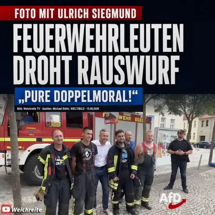 Nach einem Einsatz posierten Kameraden der Freiwilligen Feuerwehr Egeln mit Ulrich Siegmund für ein gemeinsames Foto. Der Verbandsgemeindebürgermeister kündigte