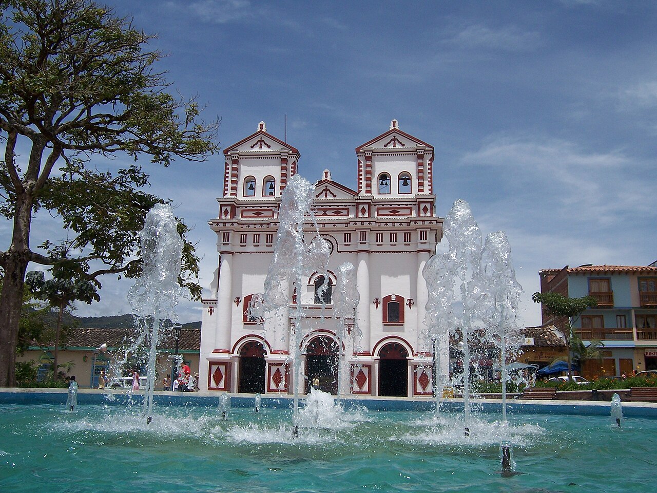 Plaza principal de Guatapé