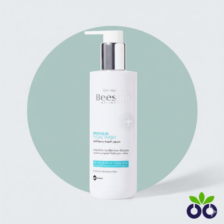 Beesline Propolis Facial Wash, a purifying cleanser for acne-prone skin with honey and thyme.