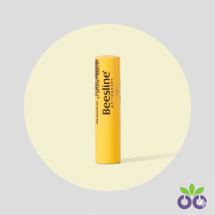 Beesline Flavour Free, a 100% natural, fragrance-free lip balm with Shea Butter and Beeswax for sensitive lips.