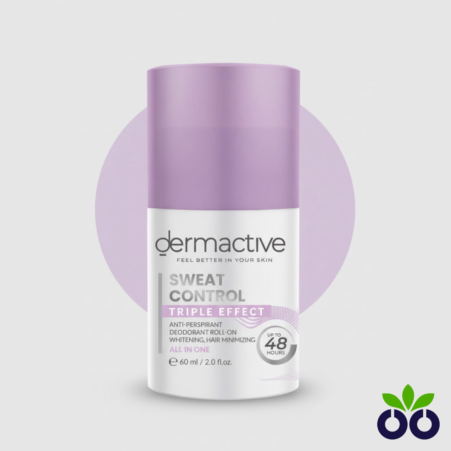Dermactive Triple Effect, an antiperspirant for dark underarms with Vitamin C and Capislow to brighten and slow hair growth.