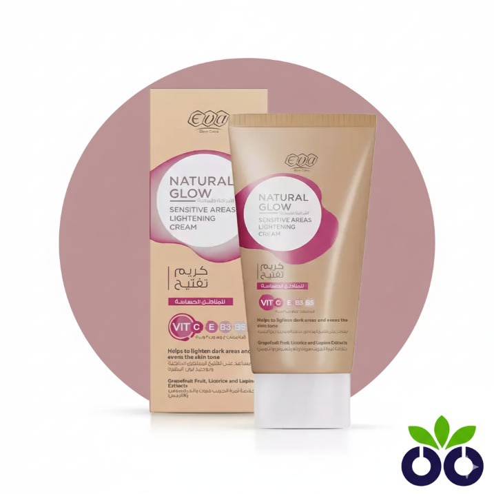 Eva Natural Glow Lightening Cream (Sensitive Areas) 50 g