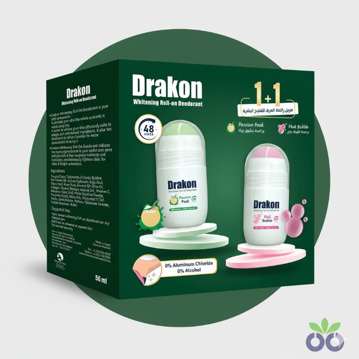 Drakon Roll-On Pink Bubble + Passion Peak 1+1