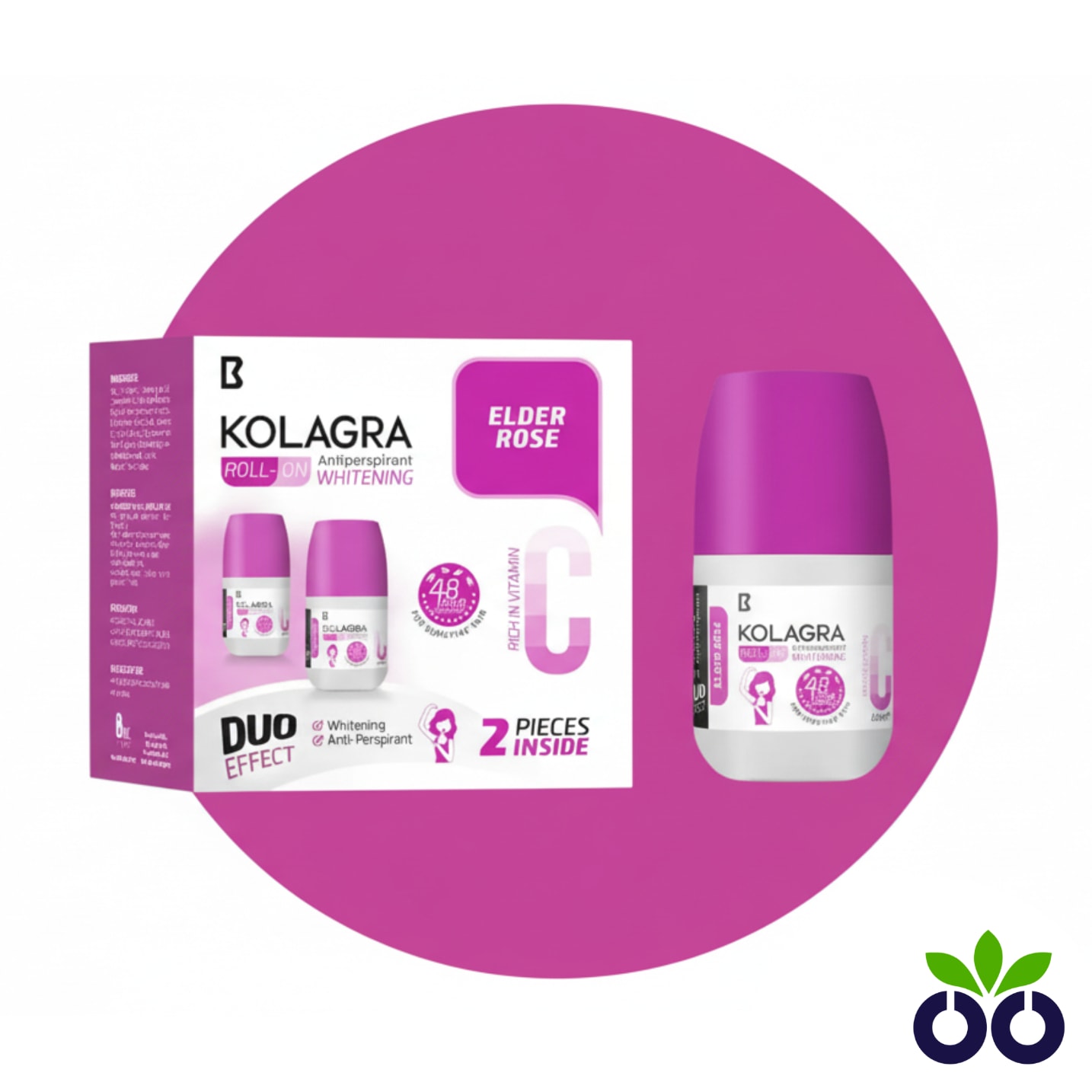 Kolagra Roll-On Elder Rose 1+1