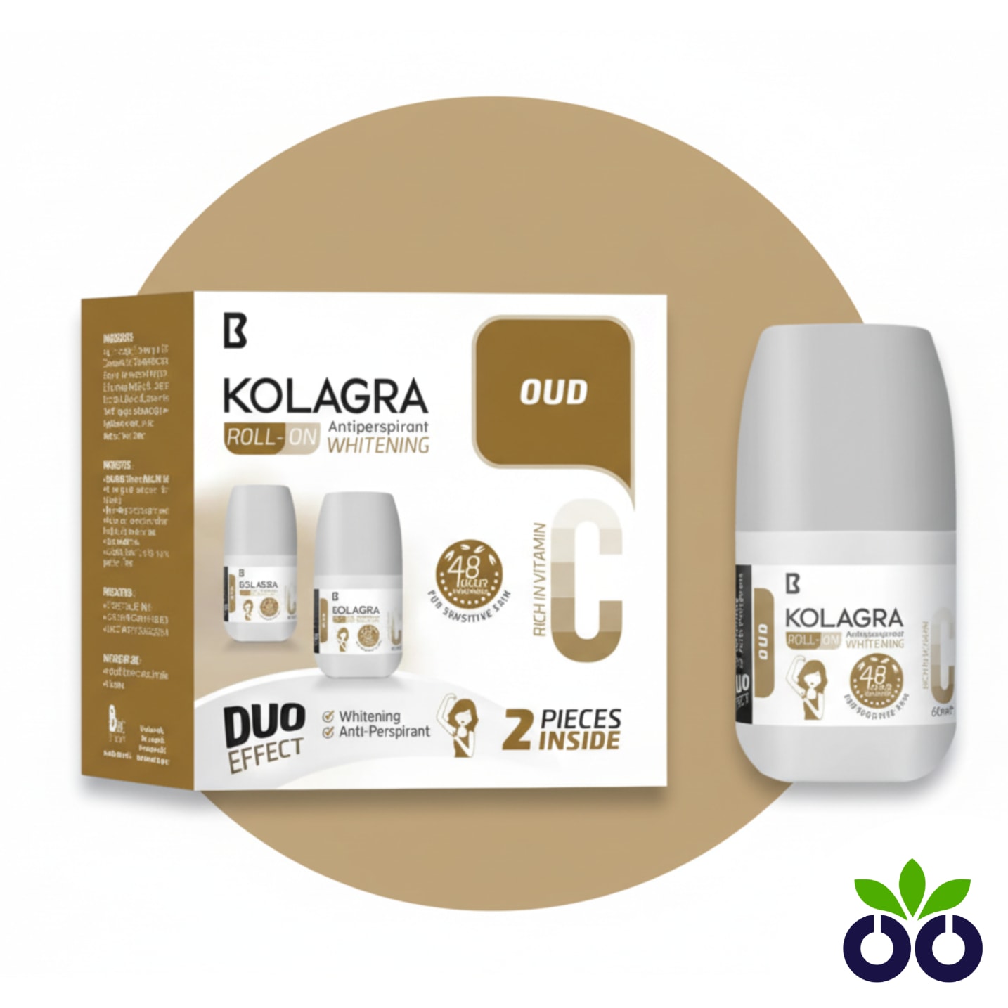 Kolagra Roll-On Oud 1+1