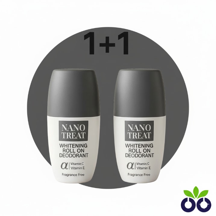 Nano Treat, a potent underarm whitening treatment with Retinol and Vitamin C for fading dark underarms (PIH).