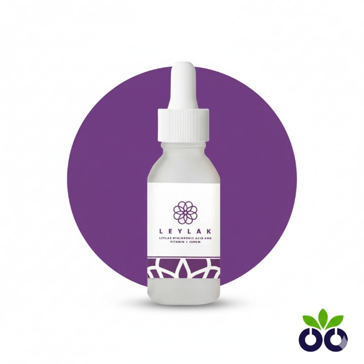 Leylak's vitamin c and retinol serum, a potent night serum with Hyaluronic Acid for advanced anti-aging.
