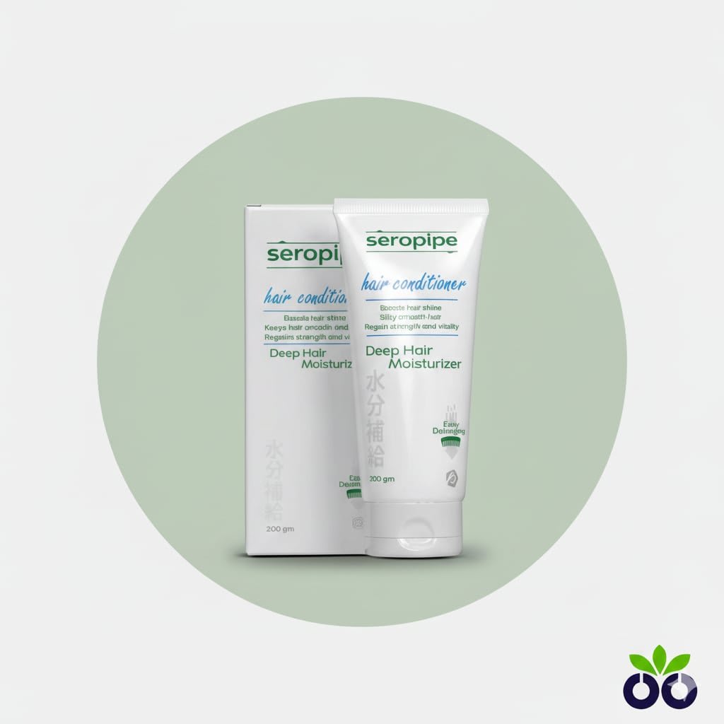 Seropipe Conditioner, a strengthening conditioner for thinning hair with Anagain and Centella Asiatica for scalp health.