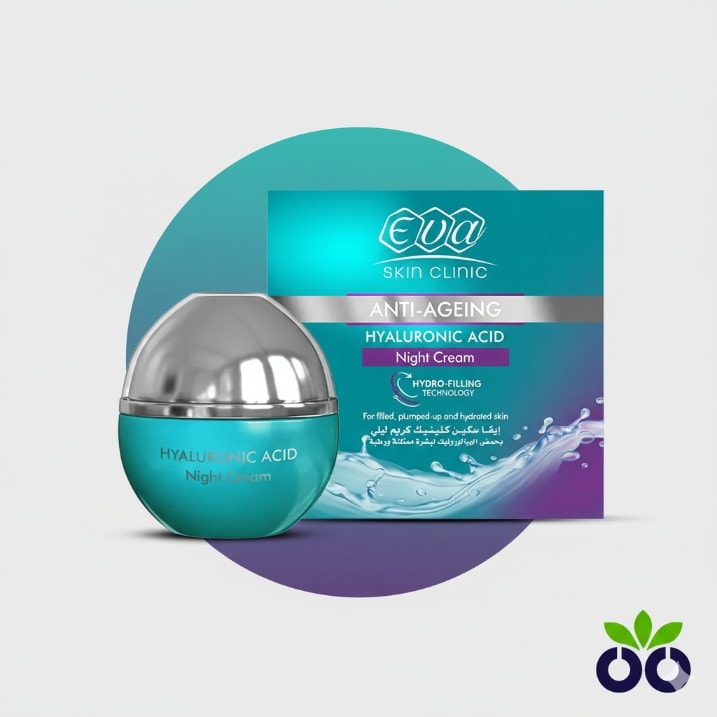 Eva Skin Clinic Hyaluronic Acid Night Cream 45 ml