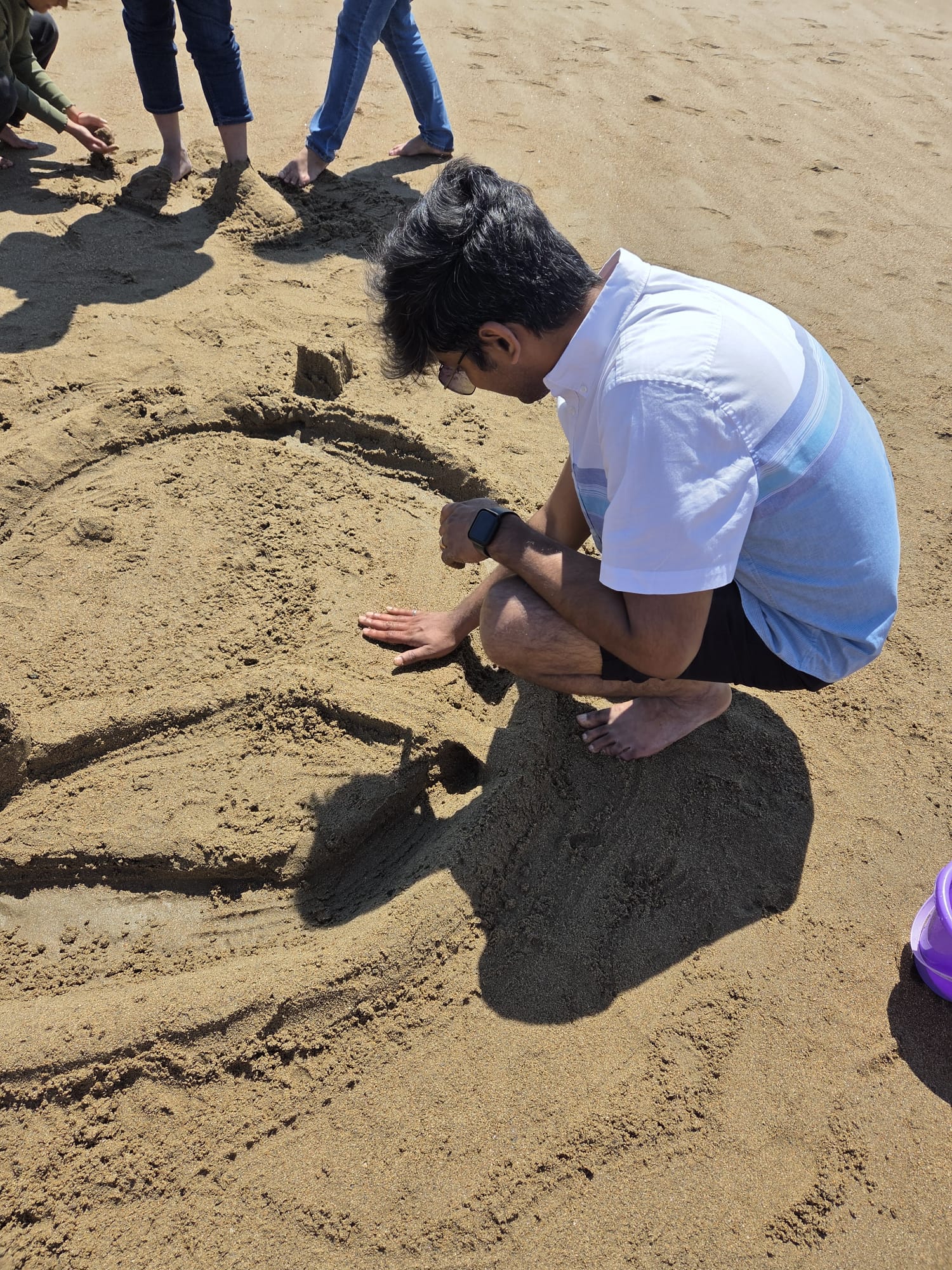 Sand sculpture details