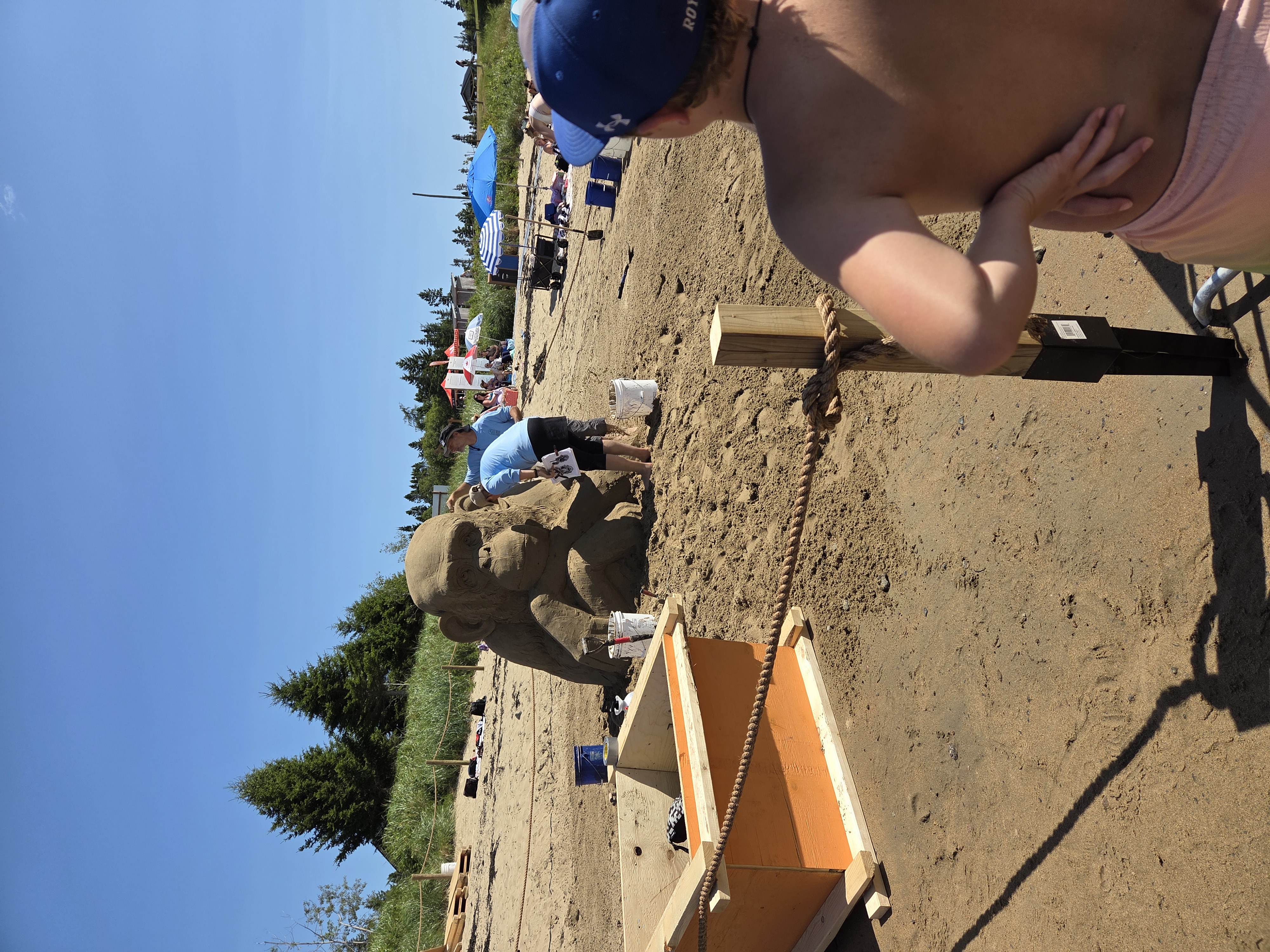 Sand sculpture