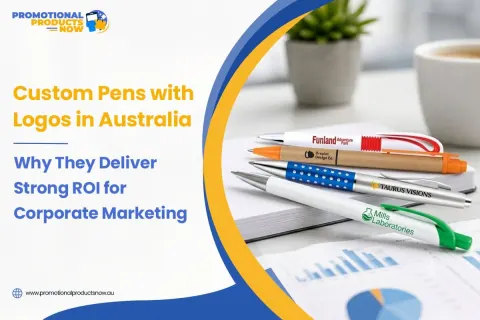 Image related to Custom Pens with Logos in Australia: Why They Deliver Strong ROI for Corporate Marketing