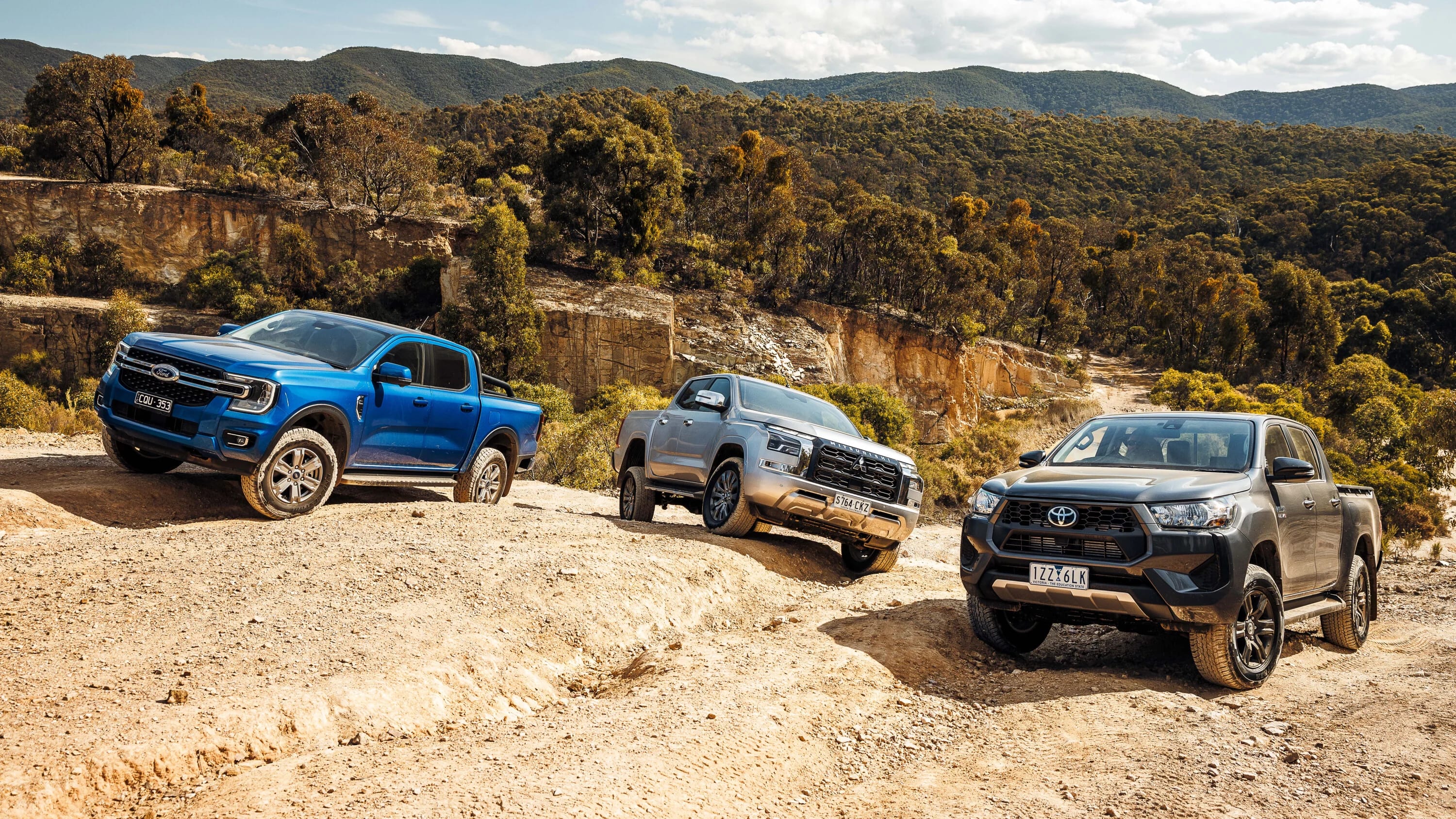 Toyota Hilux vs Mitsubishi L200 vs GWM Poer