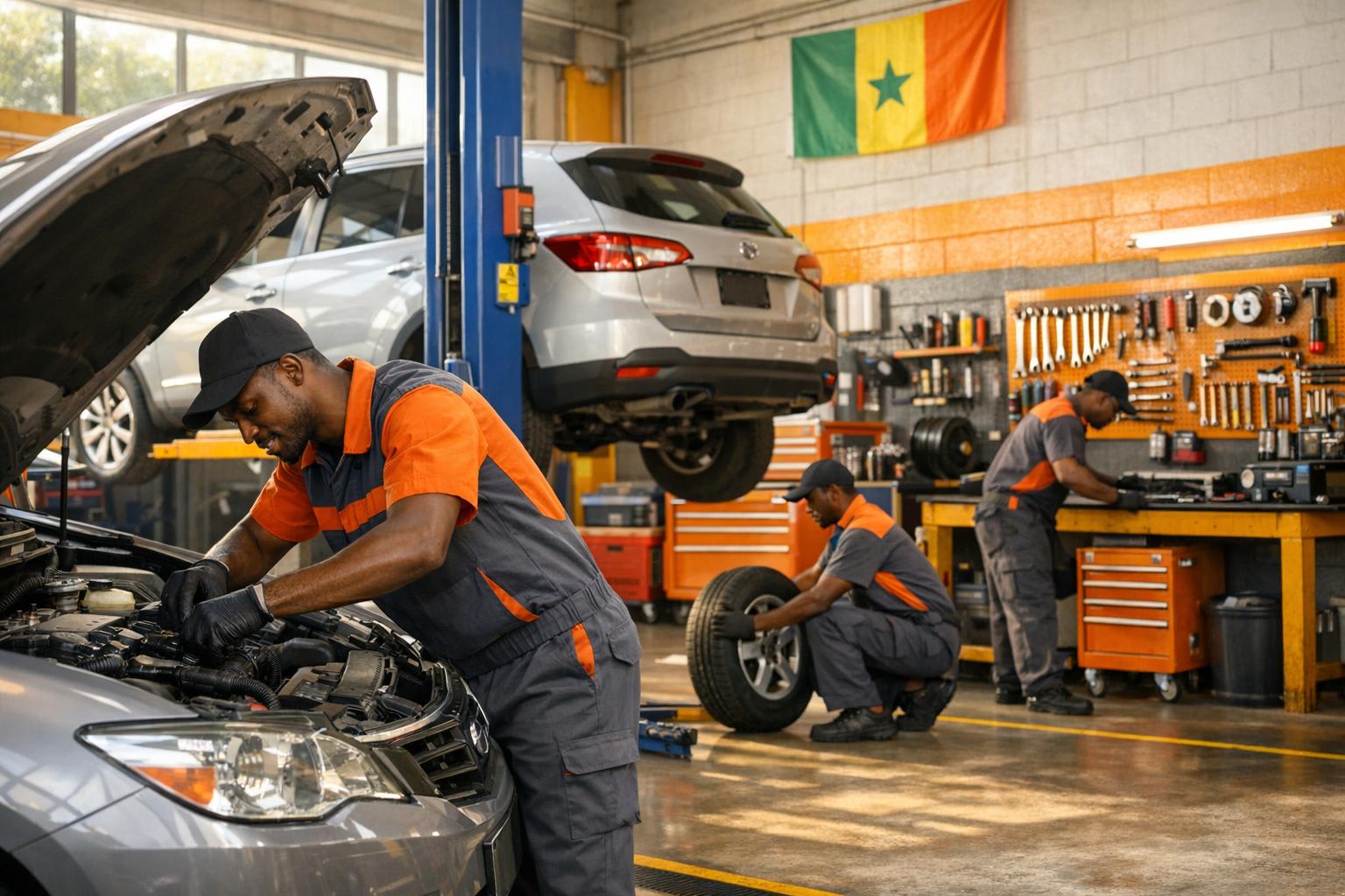 Comment ouvrir un garage automobile au Sénégal : business plan et coûts de démarrage