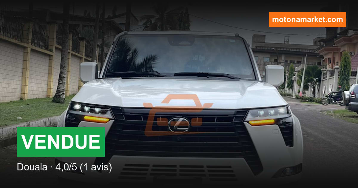 2025 Lexus Gx 550 à Douala