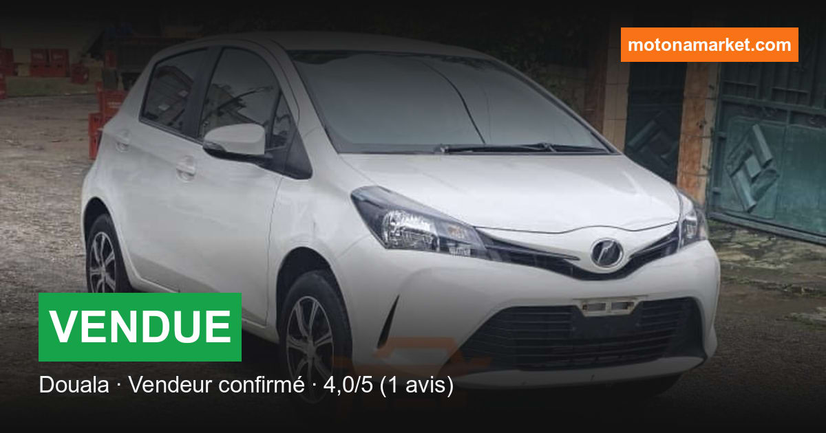 2016 Toyota Vitz à Douala