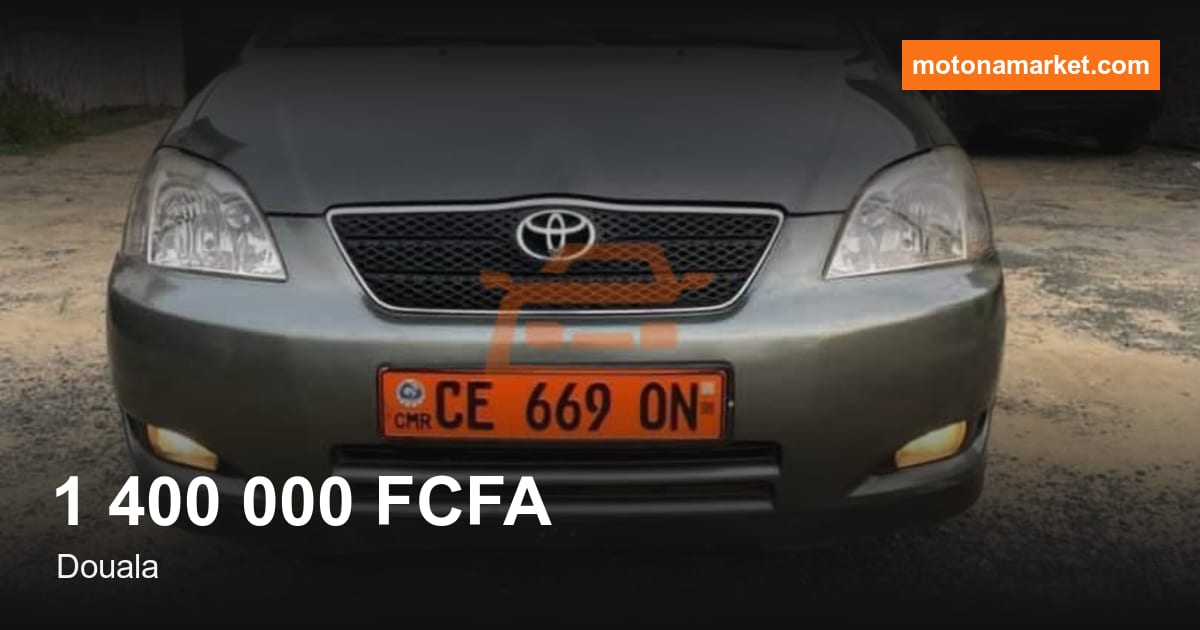2010 Toyota Corolla à Douala
