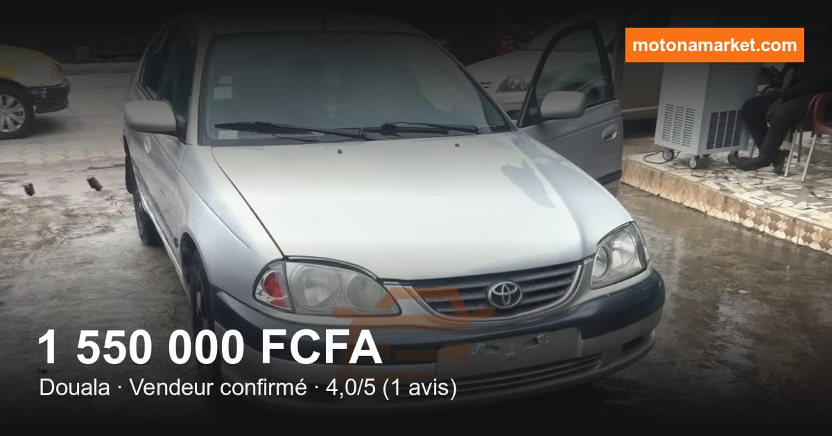2000 Toyota Avensis à Douala