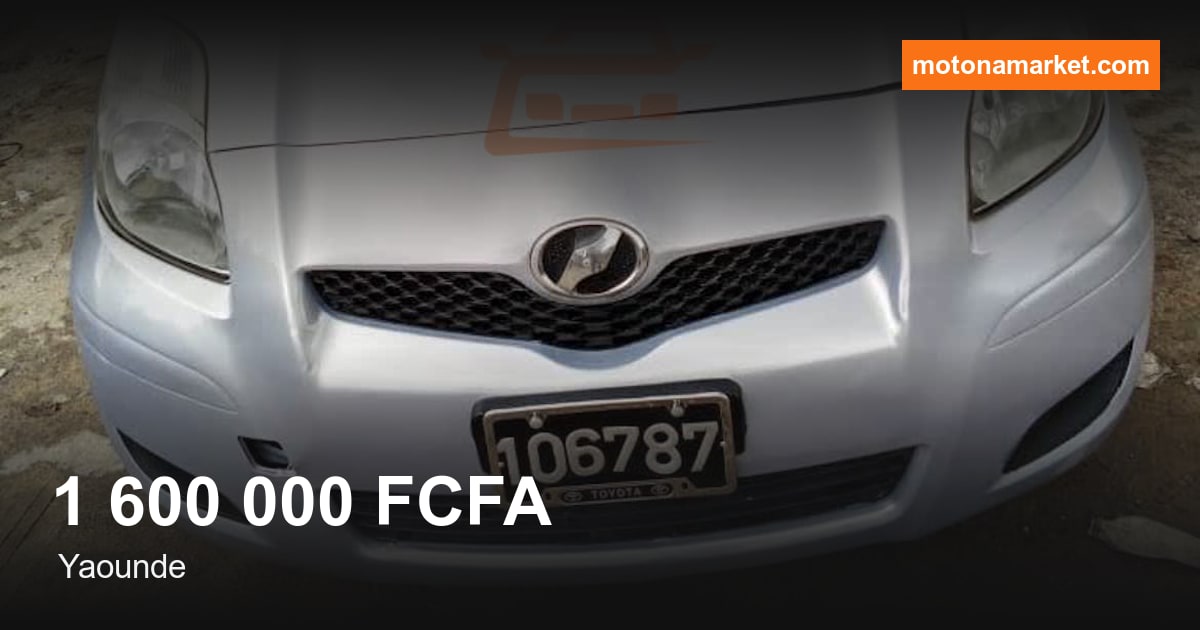 2009 Toyota Vitz à Yaounde