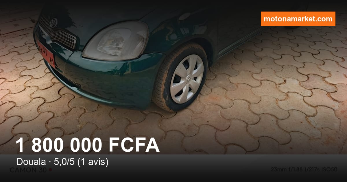 2002 Toyota Yaris à Douala
