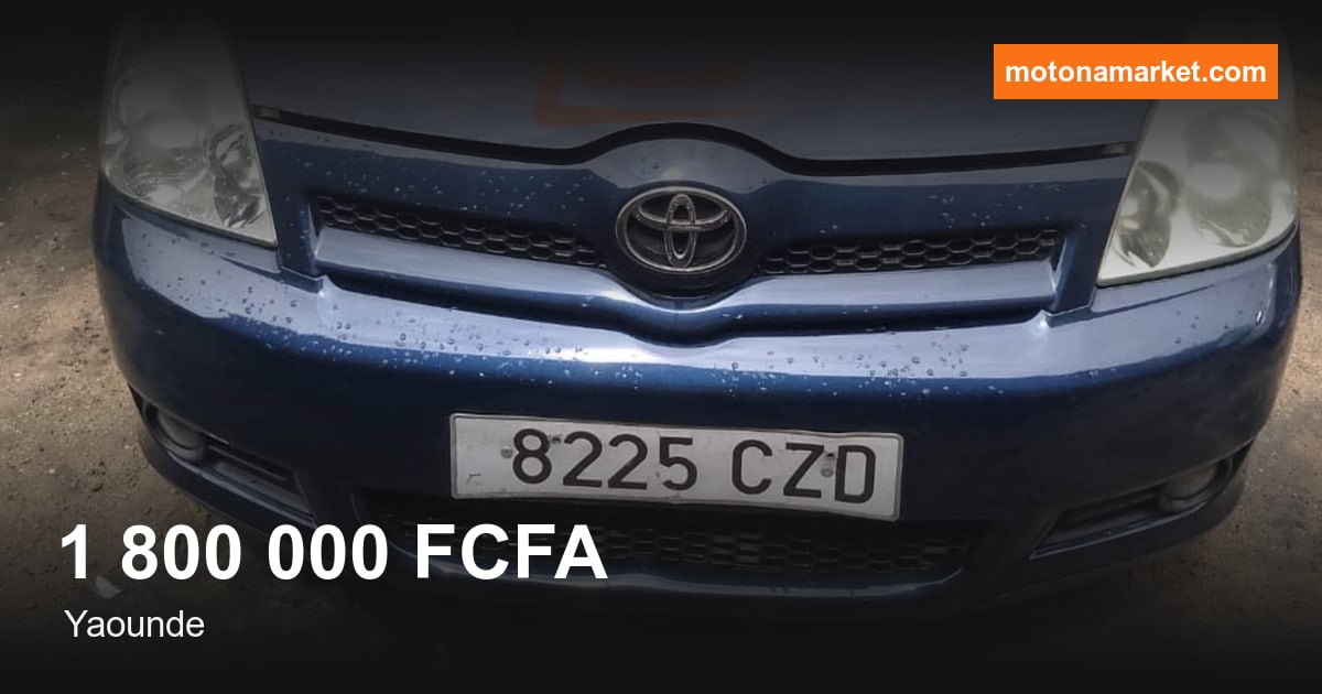 2006 Toyota Corolla à Yaounde