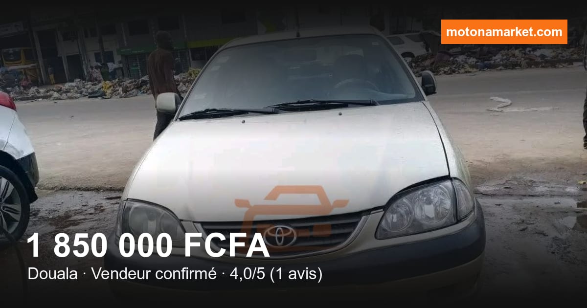 2002 Toyota Avensis à Douala