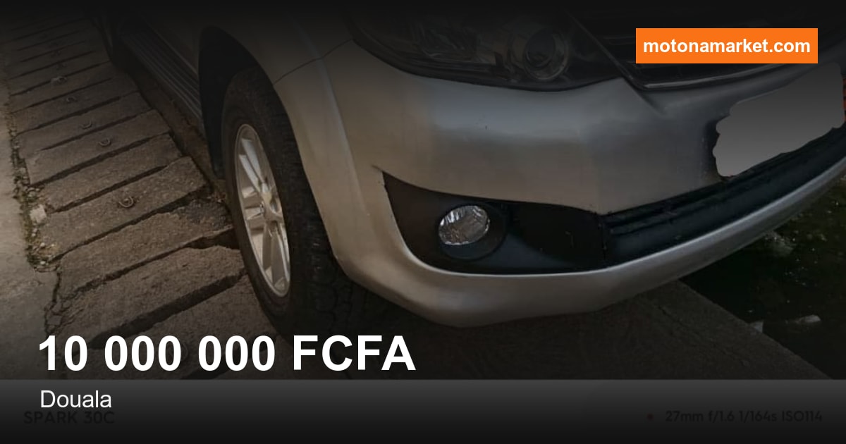 2013 Toyota Fortuner à Douala