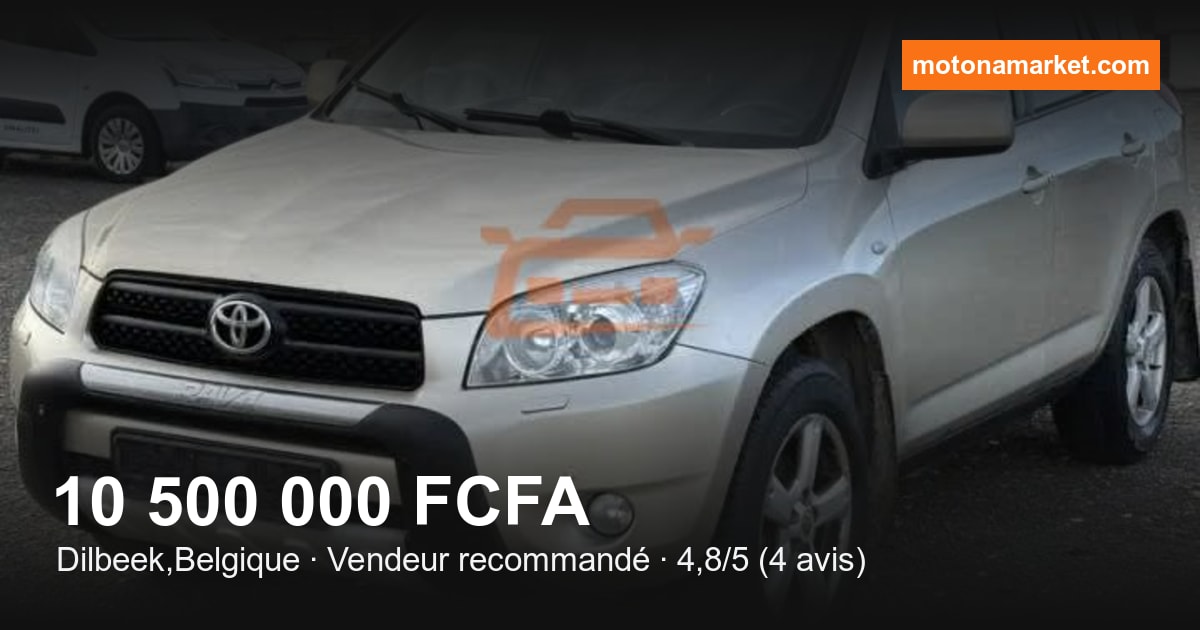 2009 Toyota RAV 4 à Dilbeek,Belgique