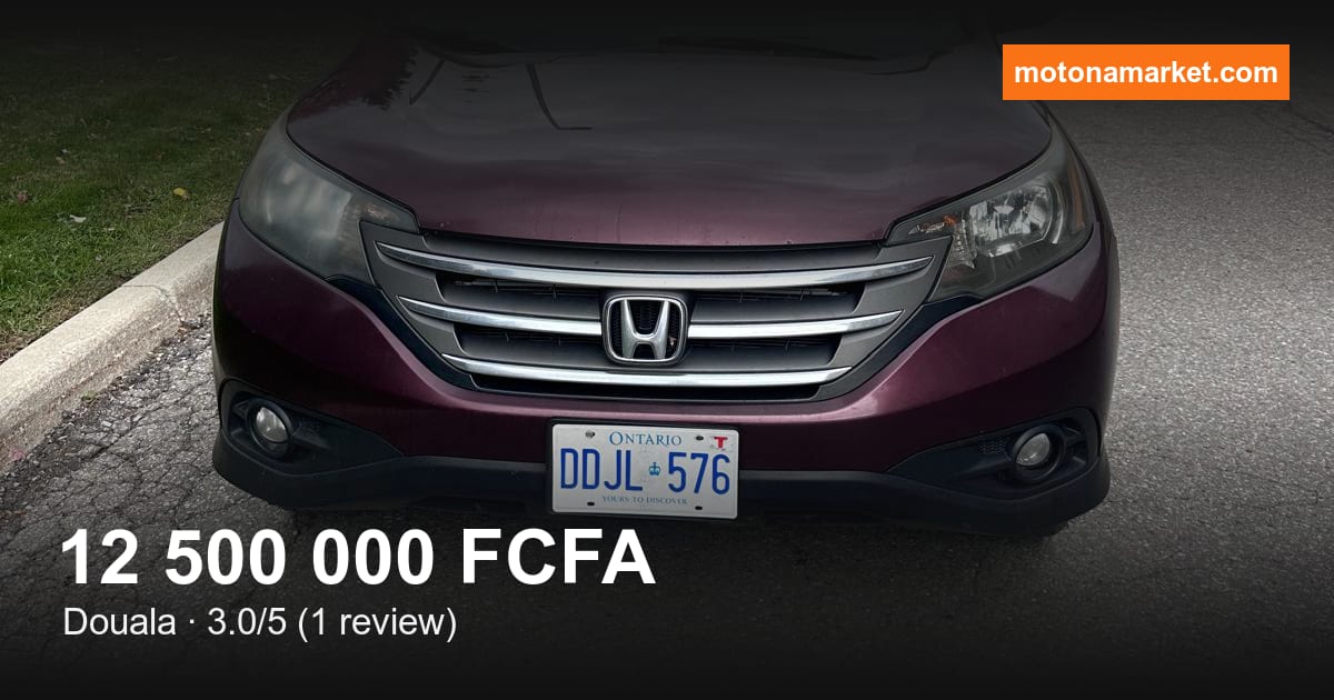 2014 Honda Cr V à Douala