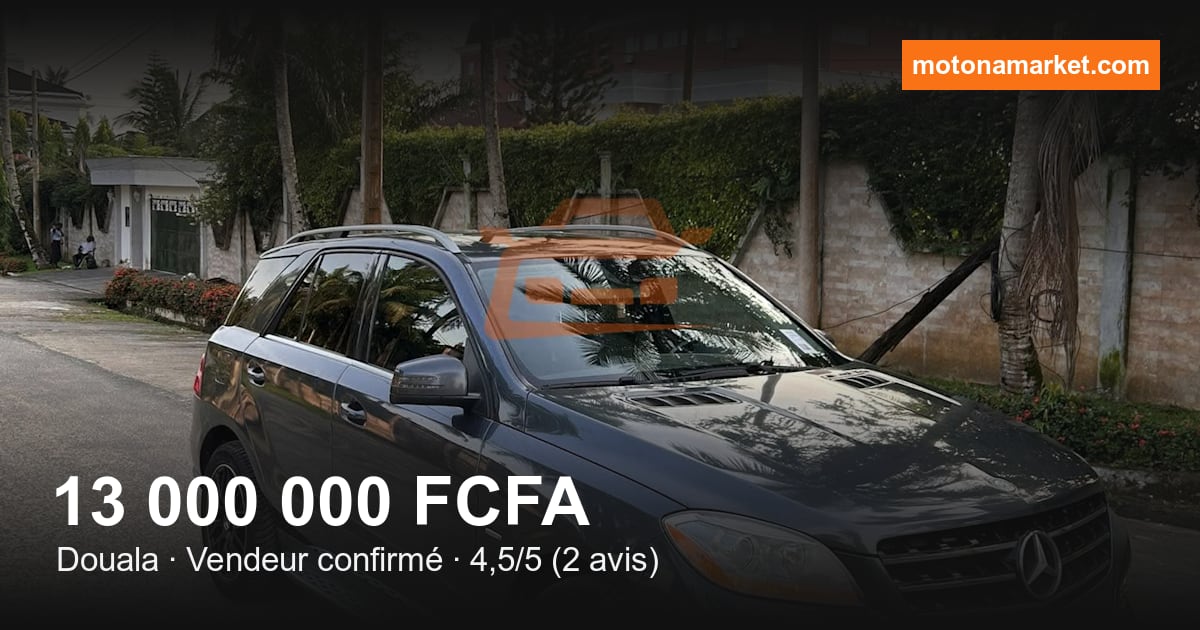 2013 Mercedes-Benz M-Klasse à Douala