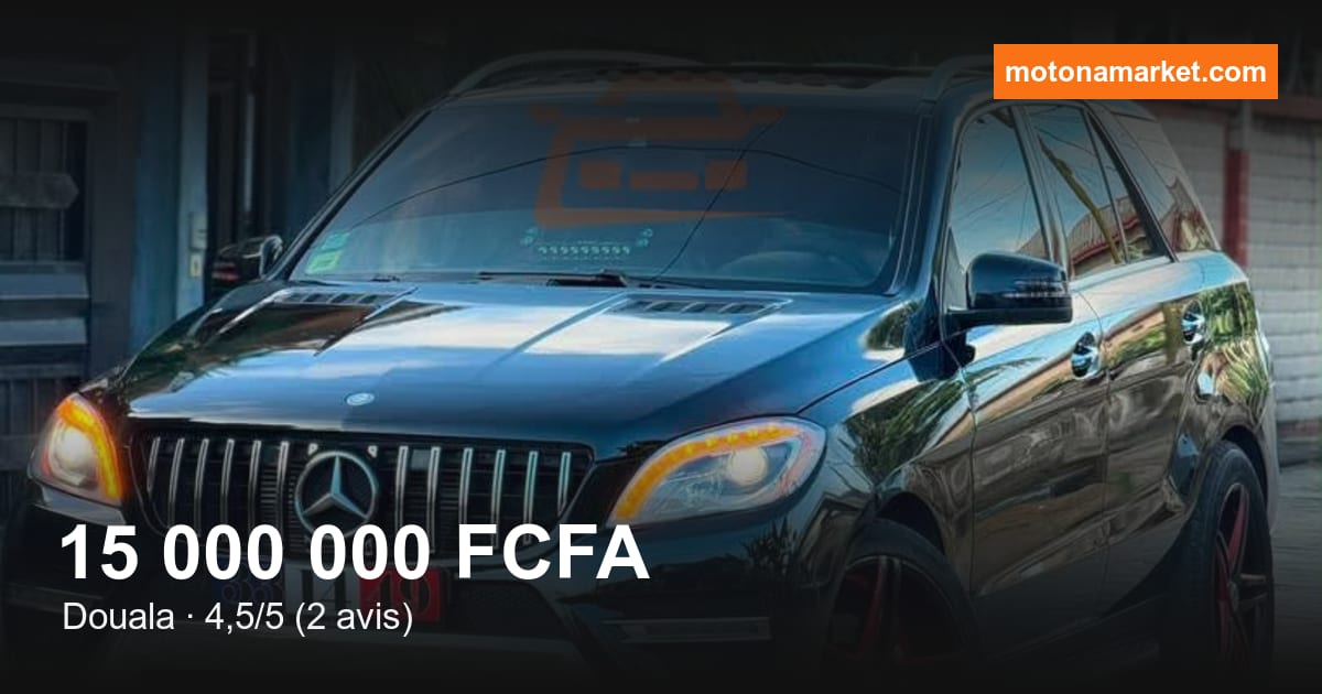 2015 Mercedes-Benz Ml à Douala