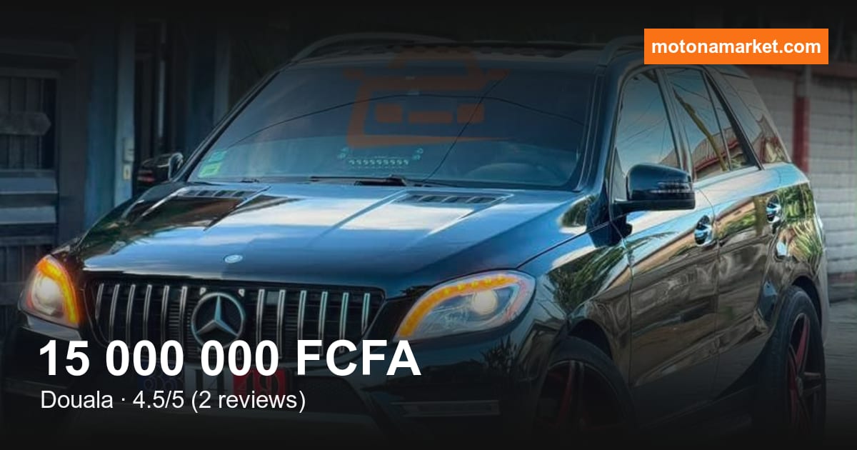 2015 Mercedes-Benz Ml à Douala