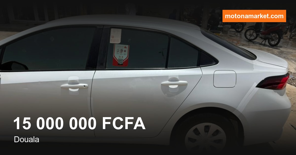 2022 Toyota Corolla à Douala