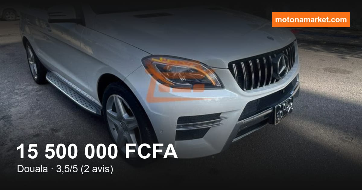 2015 Mercedes-Benz Ml à Douala
