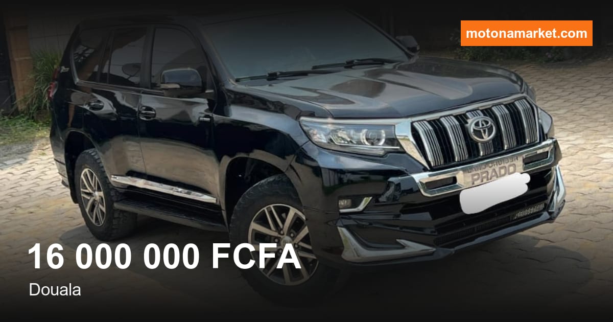 2020 Toyota Prado à Douala