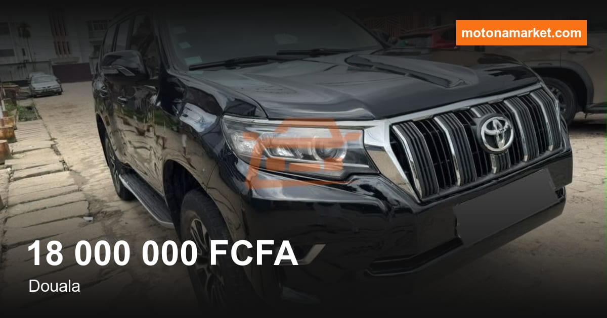 2015 Toyota Land Cruiser Prado à Douala