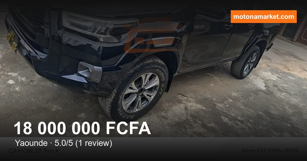 2022 Toyota Hilux à Yaounde