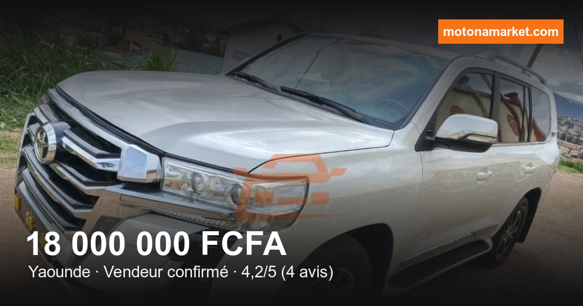 2016 Toyota Land Cruiser à Yaounde