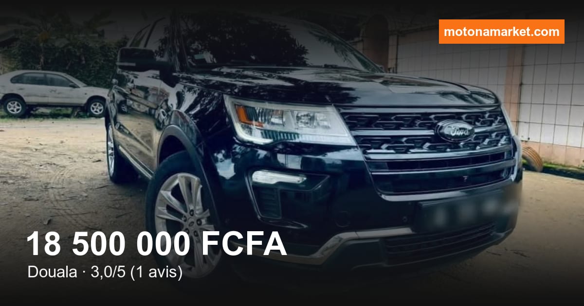 2019 Ford Explorer à Douala
