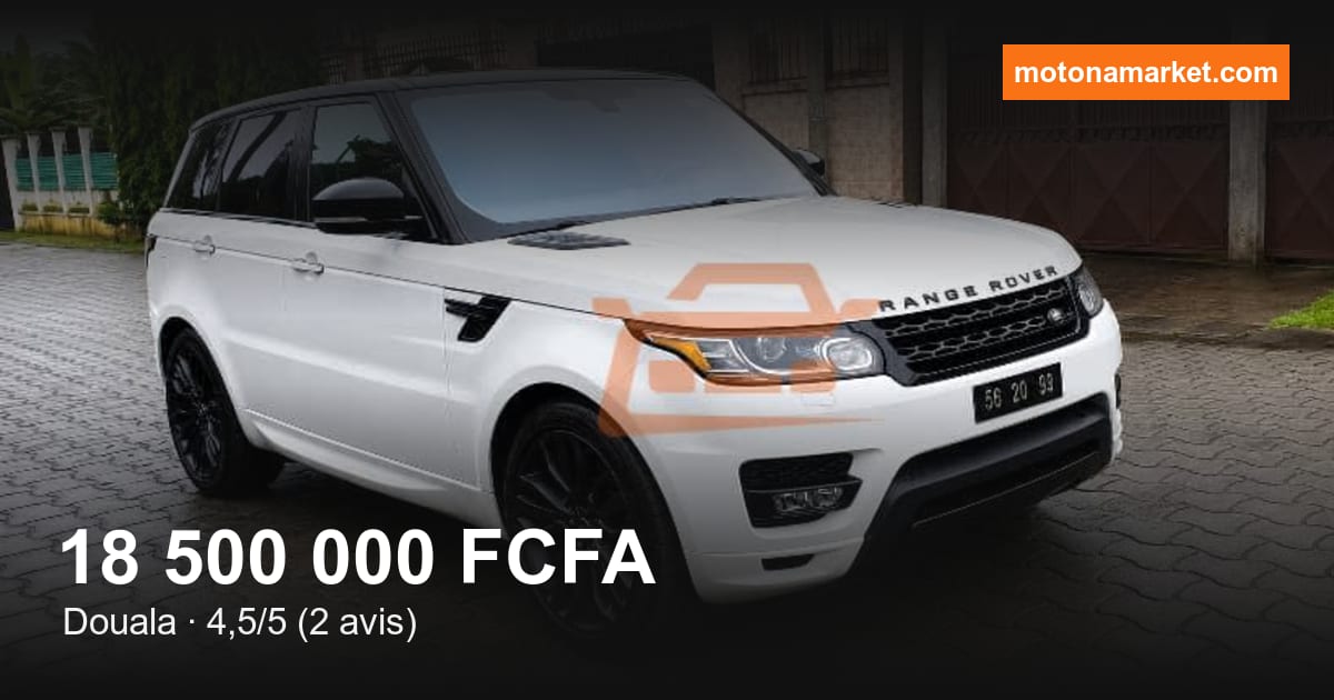 2016 Land Rover Range Rover Sport à Douala