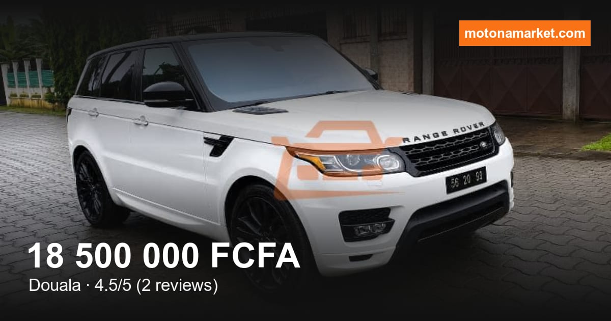 2016 Land Rover Range Rover Sport à Douala