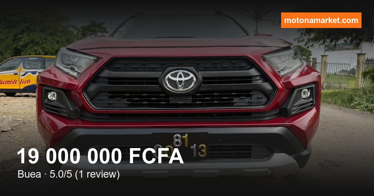 2020 Toyota Rav4 à Buea