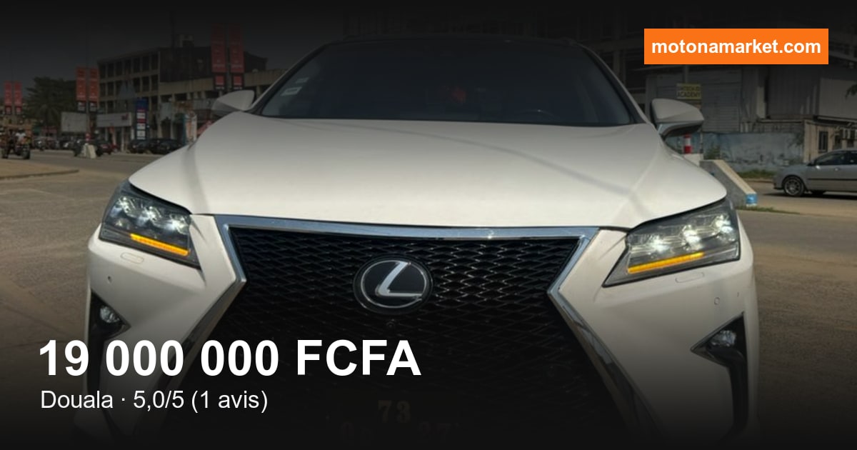 2017 Lexus Rx 350 à Douala