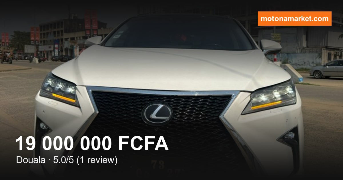 2017 Lexus Rx 350 à Douala