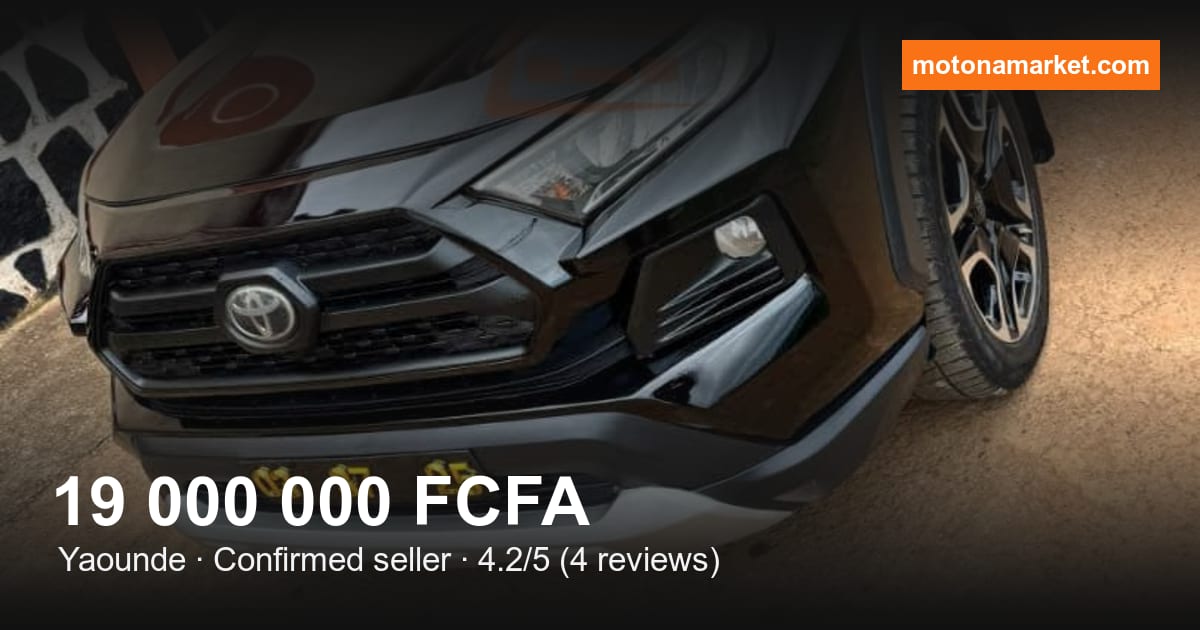 2020 Toyota RAV4 à Yaounde